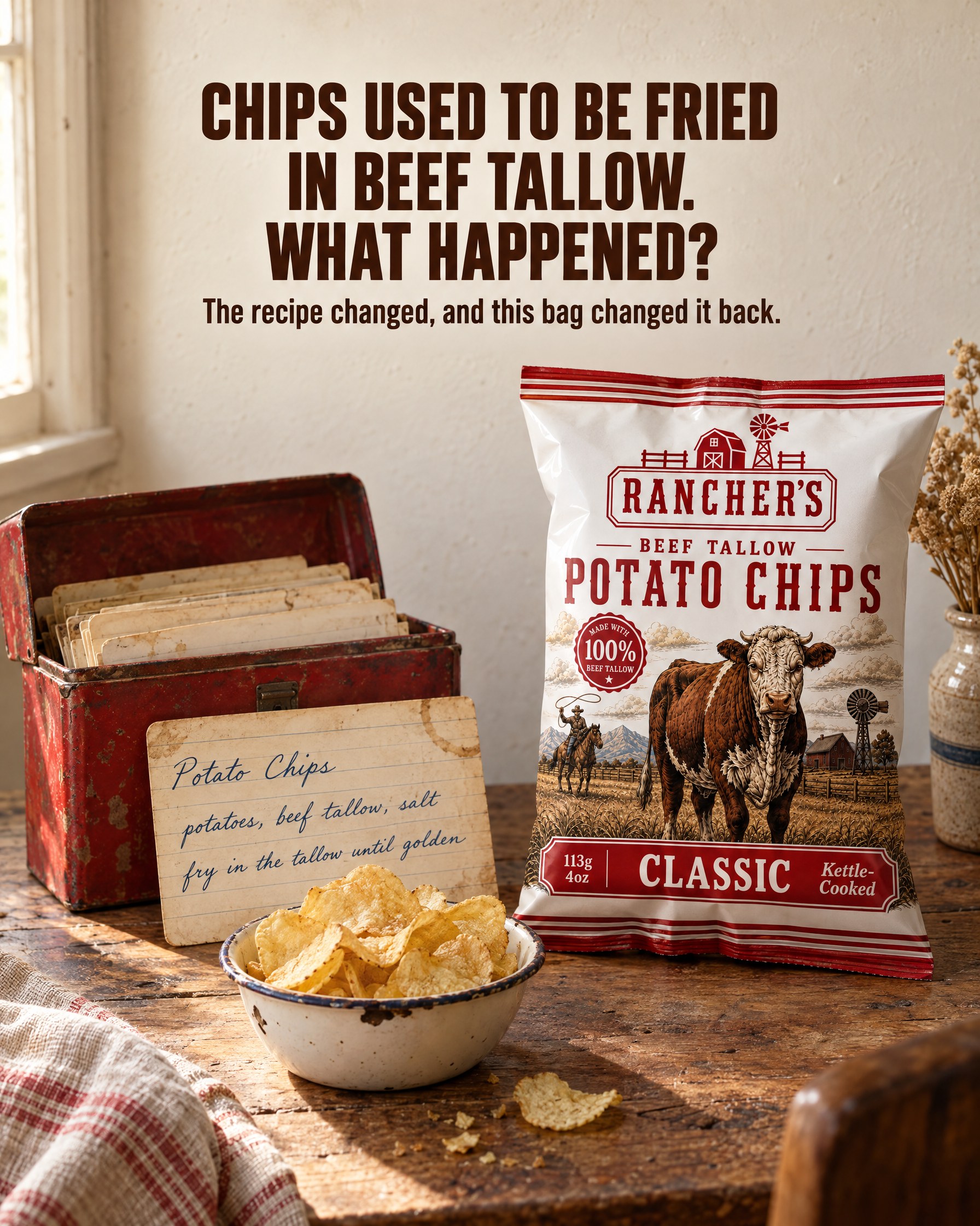 Ad 1 for Rancher's Chips